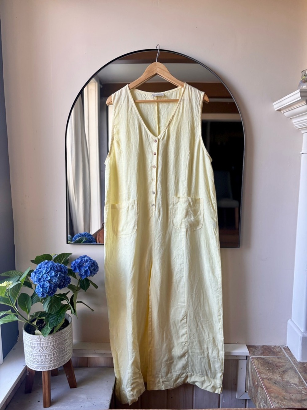 NOMAD THE LABEL | linen florentine jumpsuit | size 16 - Picture 4 of 8